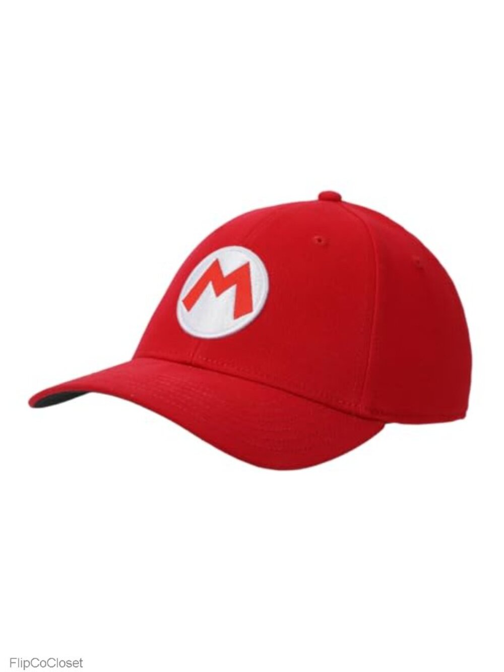 Super Mario Bros Red Flex Fit Baseball Cap Cotton Adjustable Hat